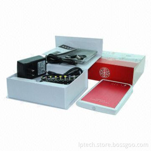 Low-Carbon Universal Portable Power Station with CE/FCC/RoHS Mark, 4-hour Charging Time